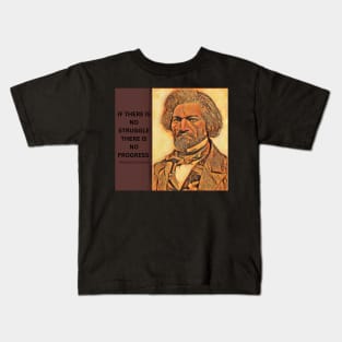 Frederick Douglass Kids T-Shirt